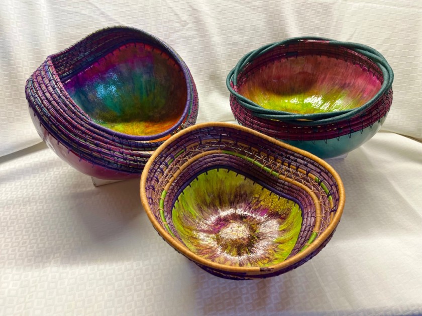 “Northern Lights” Baskets