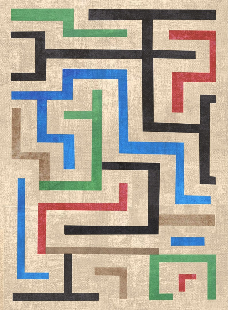 Indigenenous - Digital, Digital, Ethnic, Abstract, Metal