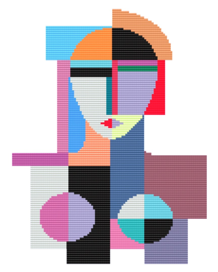 Modern Woman - Digital, Digital, Abstract, Modern, Metal
