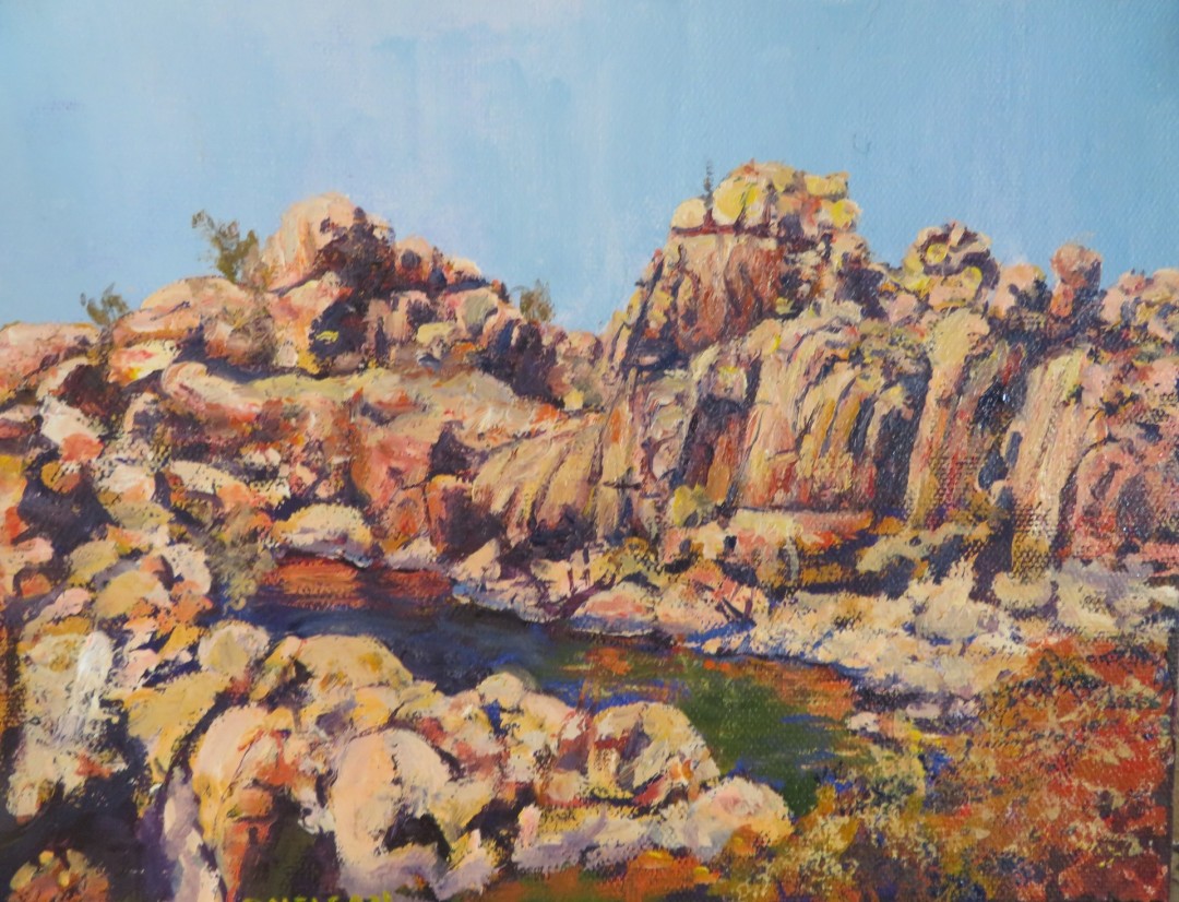 Watson Lake - Painting