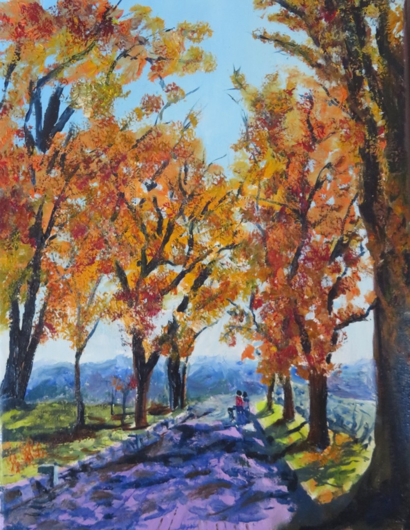Downtown P - Painting