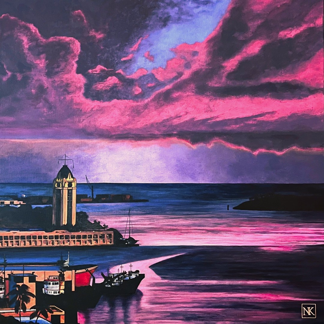 the break - artwork by Nora Keenan:  Acrylic, Canvas