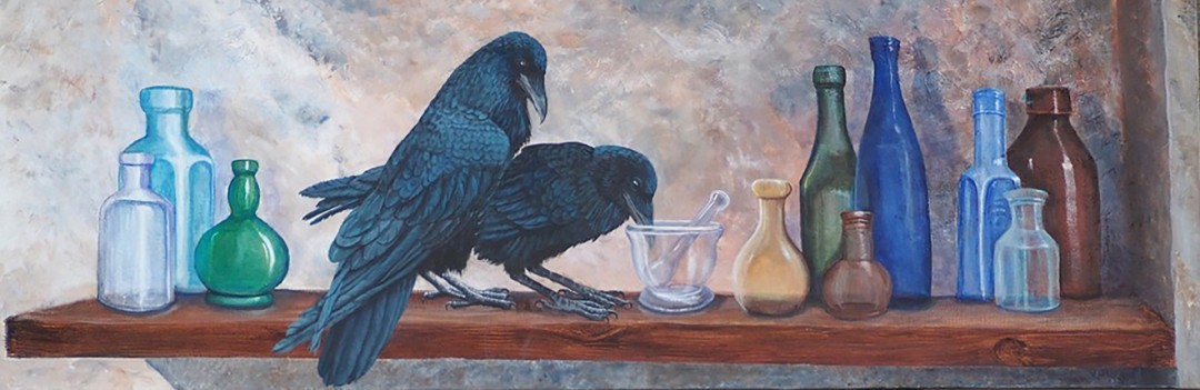 Inquisitive Minds! - Painting, Acrylic, Fantasy, Other, Canvas