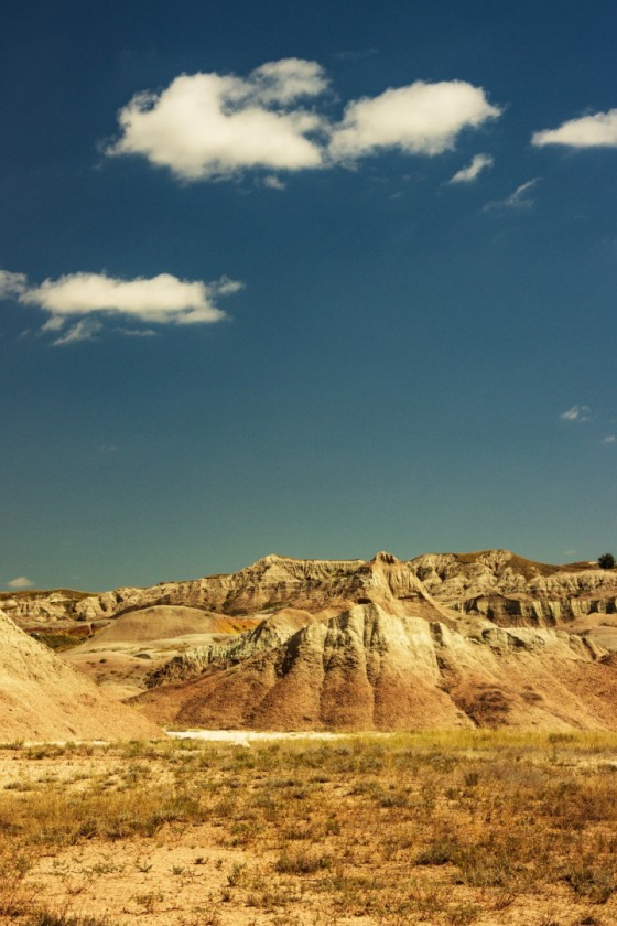 Clouds above Badlands