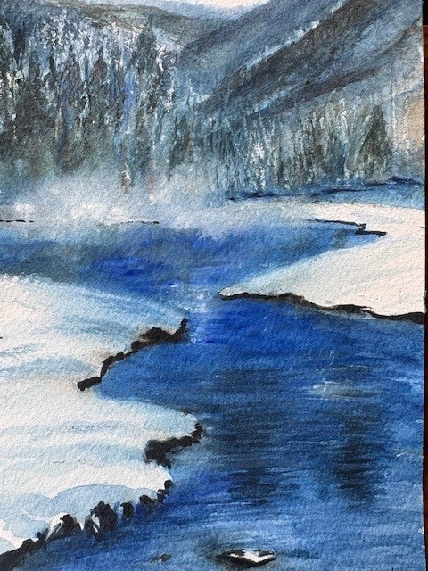 Blue river Mist