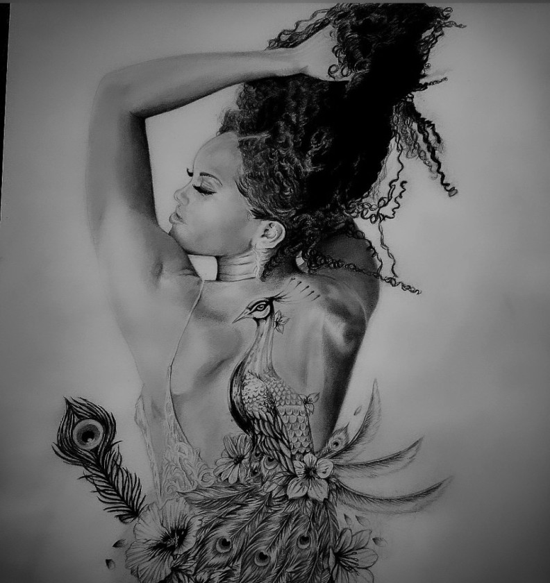 Feminine Feathers 