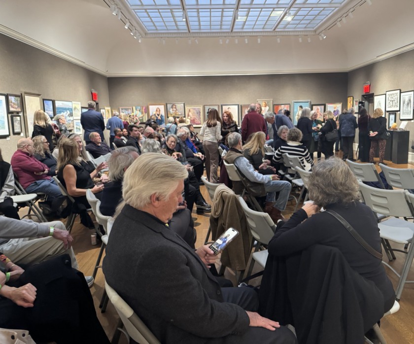 CLWAC Awards/Reception at Salmagundi Art Club NYC, Skylight Gallery, November 14, 2025