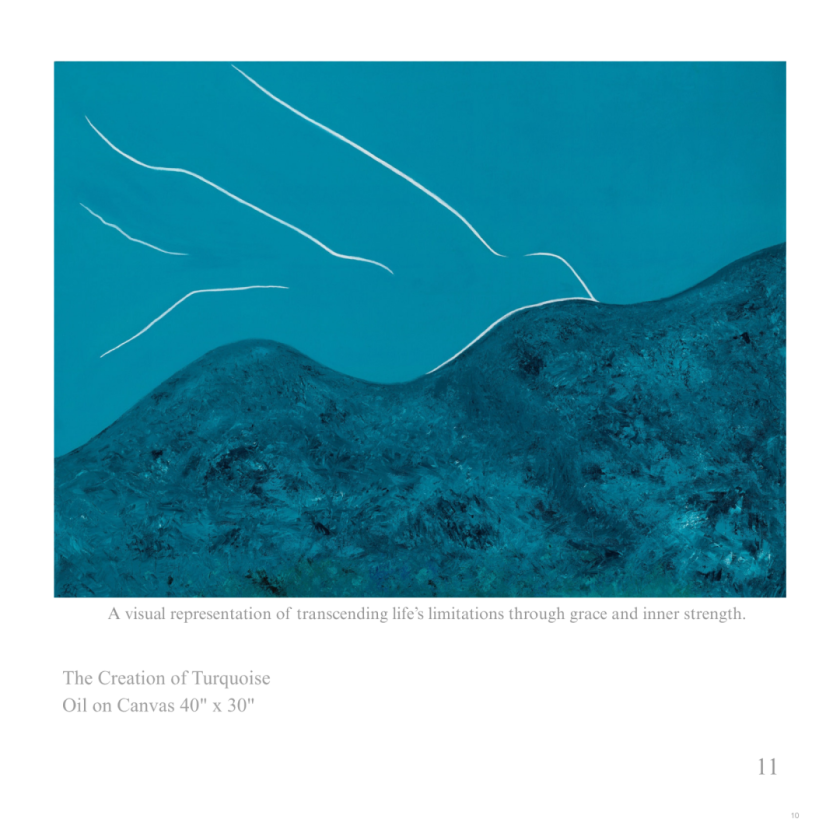 Creation of turquoise 