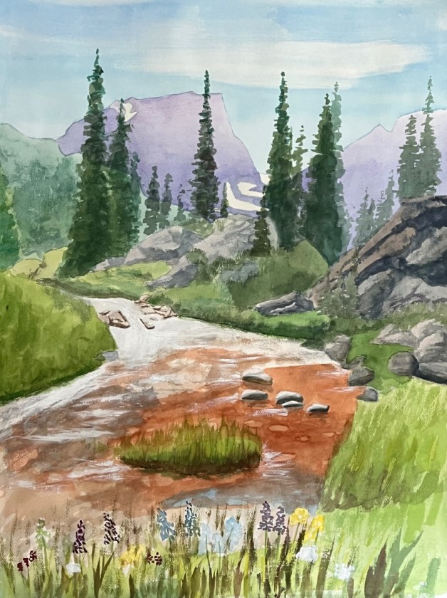 Emerald Lake Trail Rocky Mtn NP