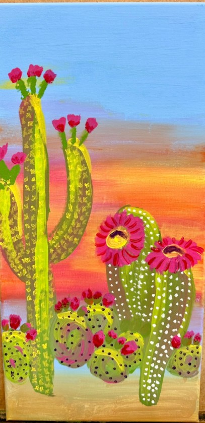 Cactus Blooms