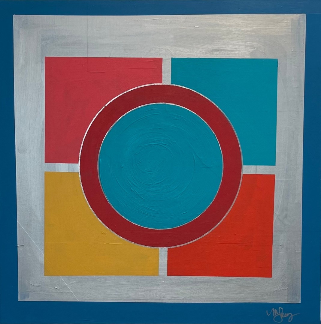 Outside Another box - artwork by Michelle Lander Feinberg:  