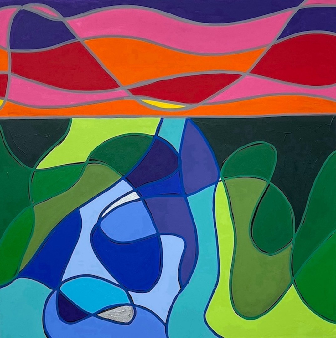 New Day - artwork by Michelle Lander Feinberg:  