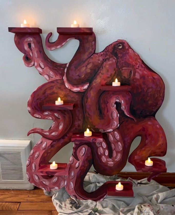 Octopus shelf