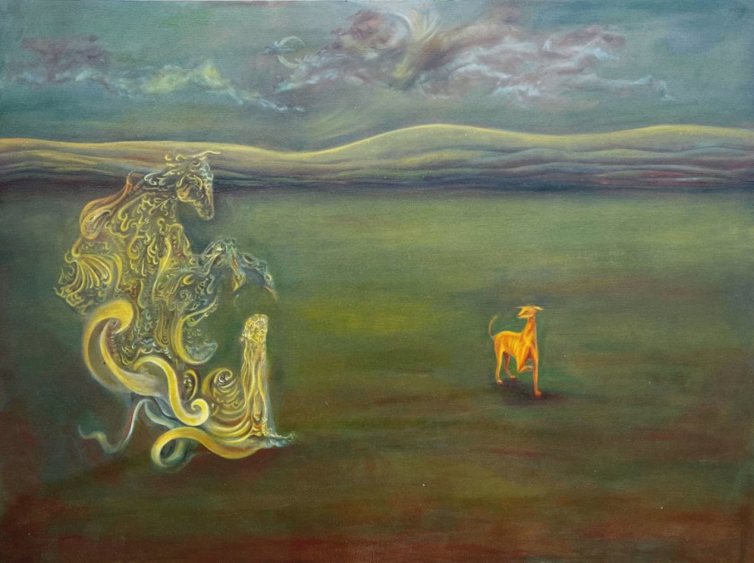 Death Meets A Dog Named Mortality