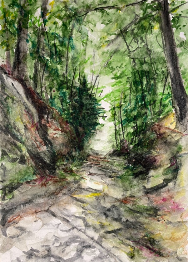 Rail Trail, Manchester, New Hampshire 