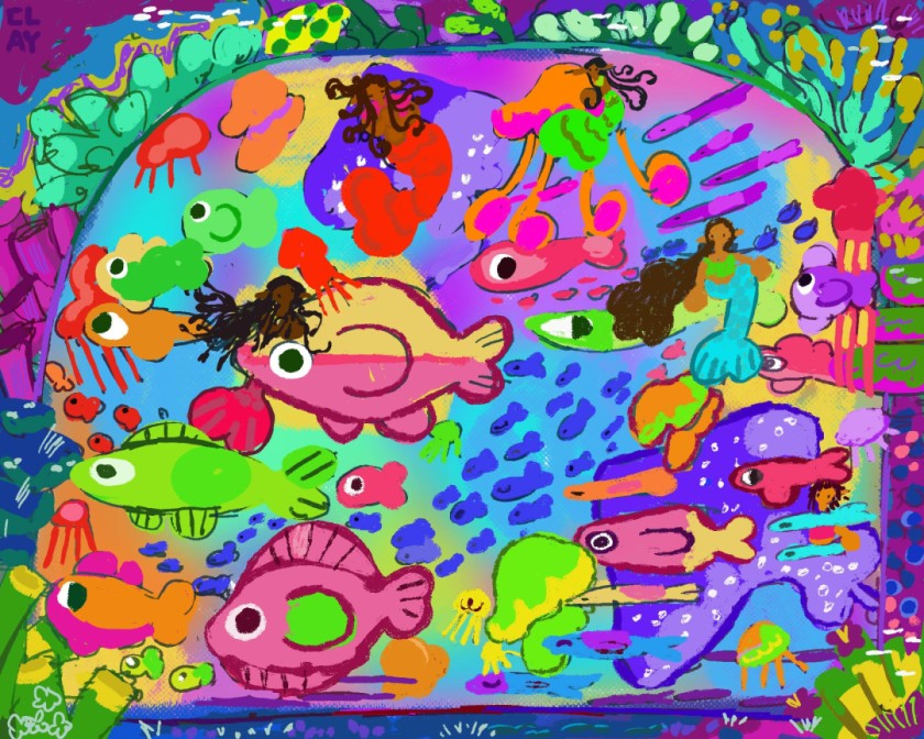 A mermaid's playground 
