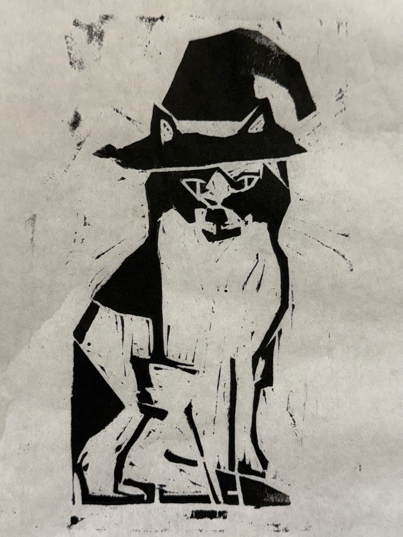 Hearth Witch  - Printmaking