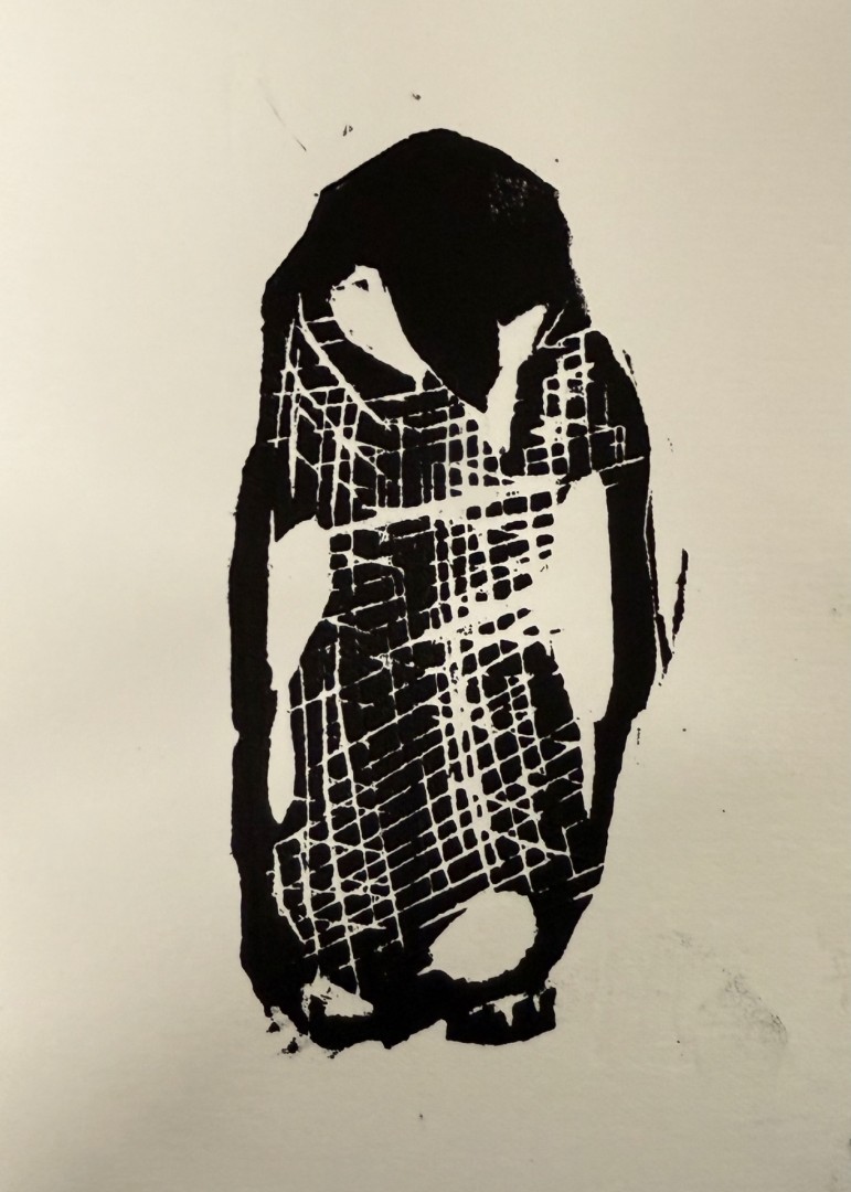 Penguin - Printmaking