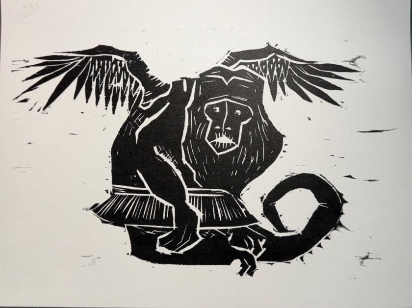 She-She, the Flying Howler Monkey