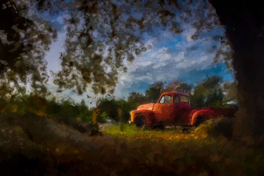 Dad's Red Truck