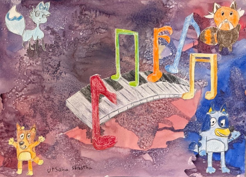 When Music Learned to Play with Characters