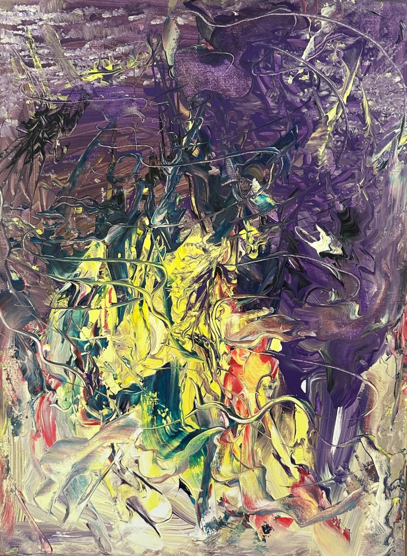 Heart Throb - Painting, Acrylic, Abstract, Abstract, Canvas