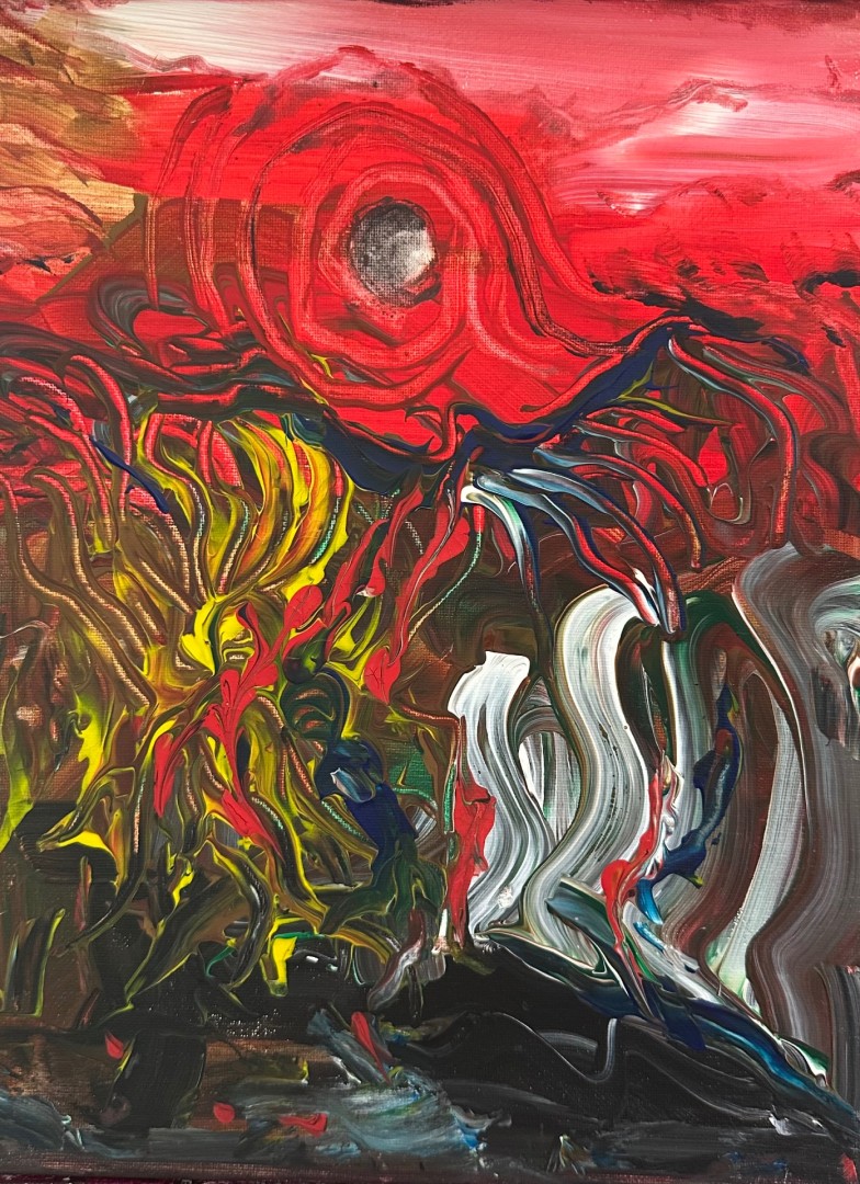 Lost soul - Painting, Acrylic, Abstract, Abstract, Canvas