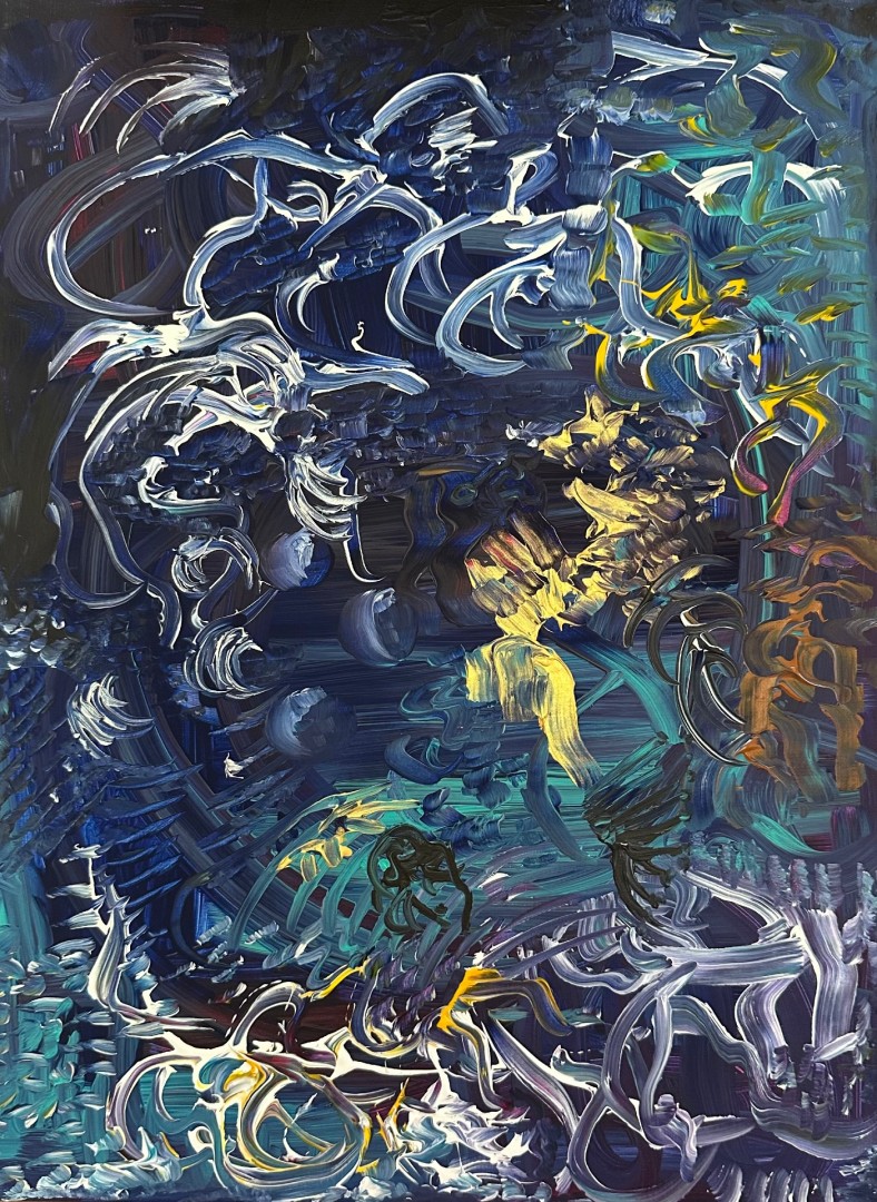 Coldplay Light - Painting, Acrylic, Abstract, Abstract, Canvas