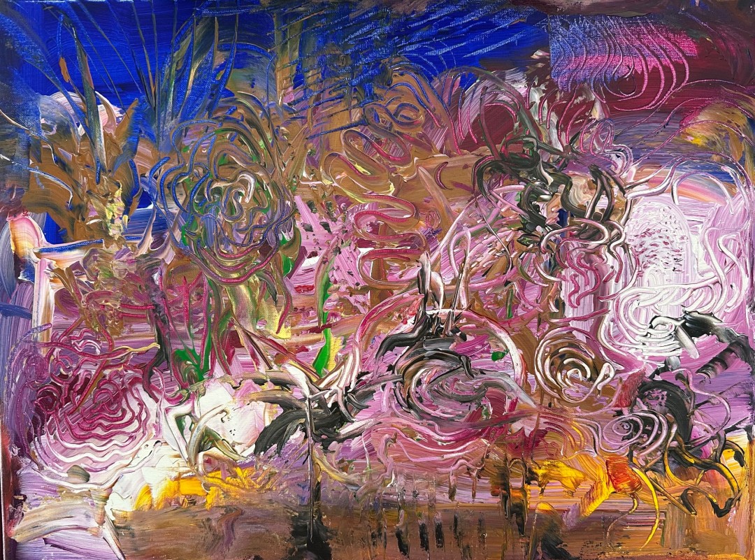 Besame mucho - Painting, Acrylic, Abstract, Abstract, Canvas