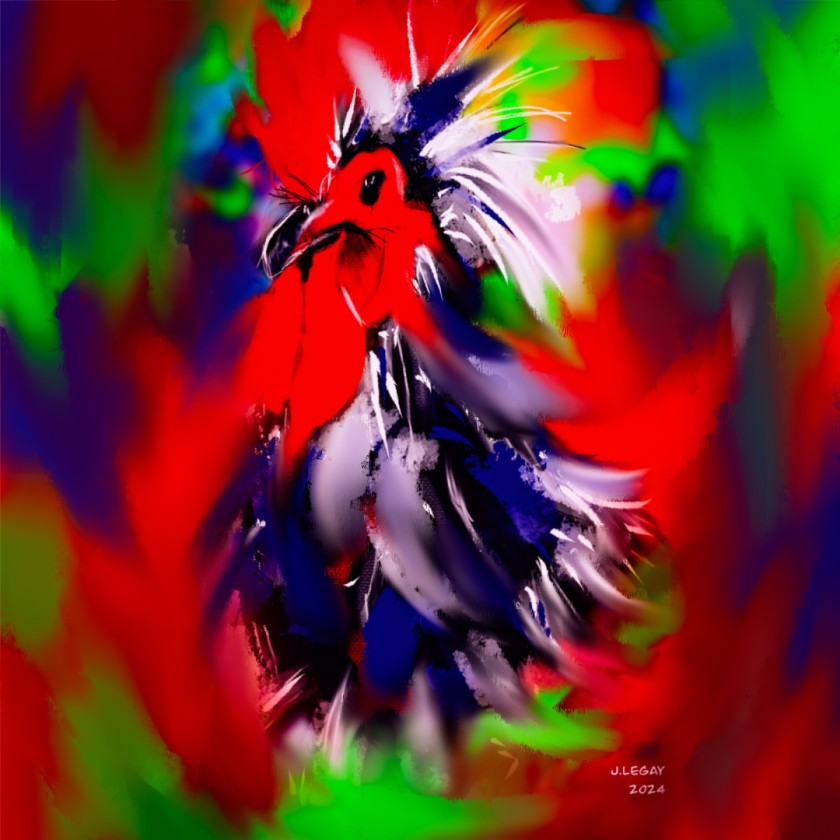 Barnyard Rooster