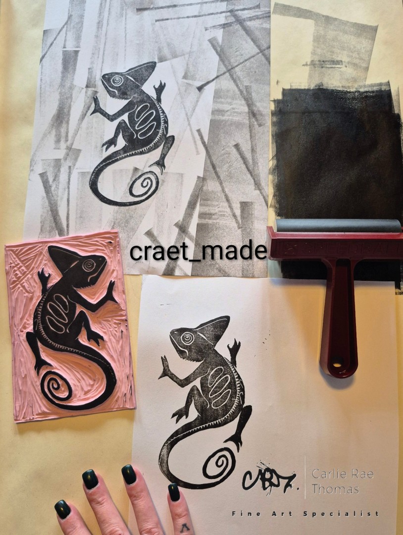 Cham Mom - Printmaking