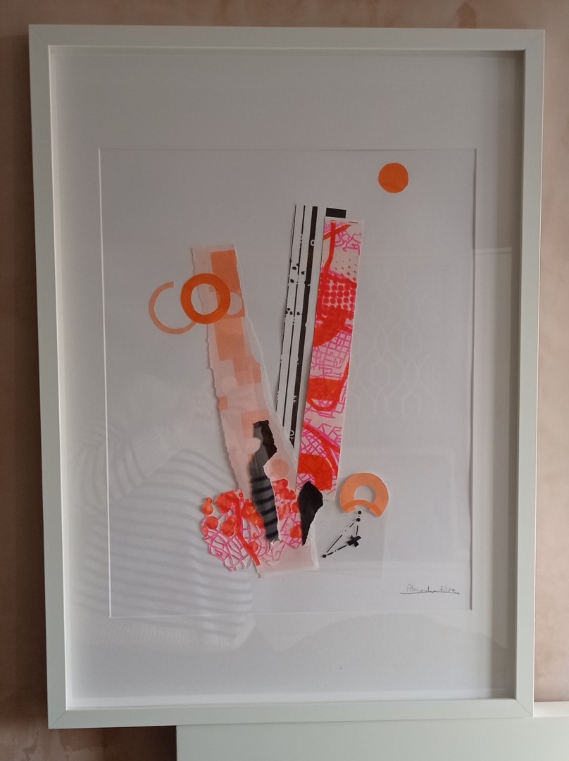 Collage, Mixed media