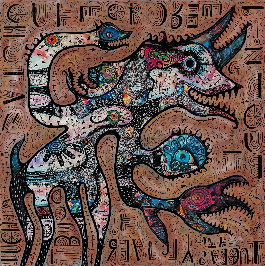 The Creeping Vacillation, Mixed media