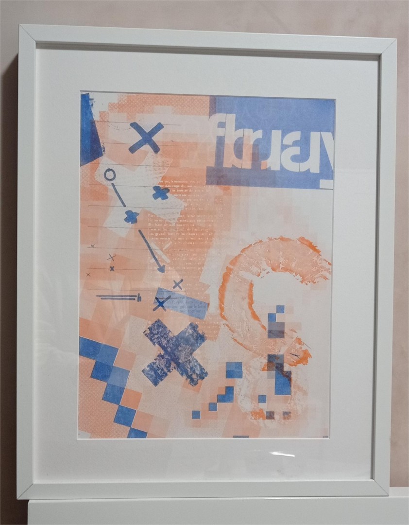February is  for treasure hunting, Print