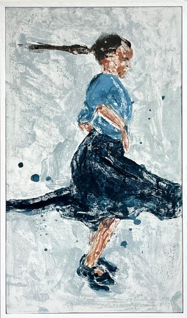 La Niña Pequeña , Painting