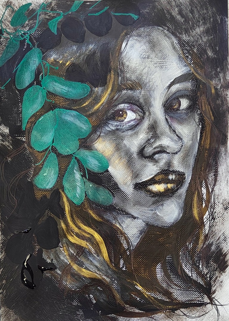 Tree Sprite, Mixed media