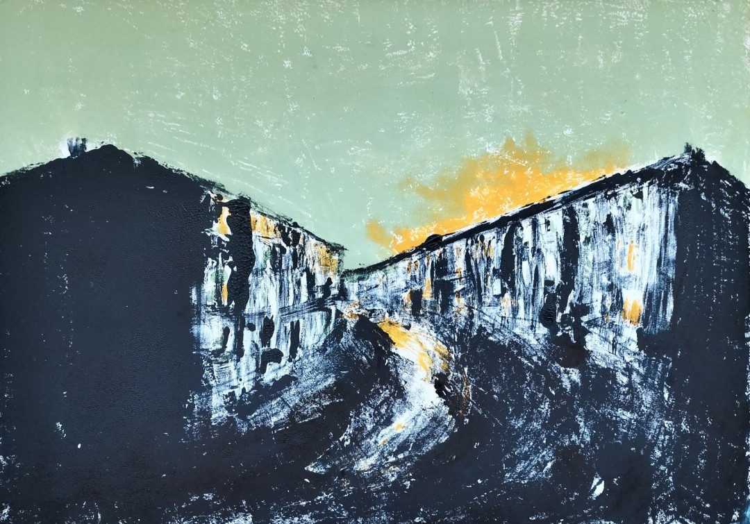 &#039;We Can Face The Fading Light Together&#039; , Mixed media