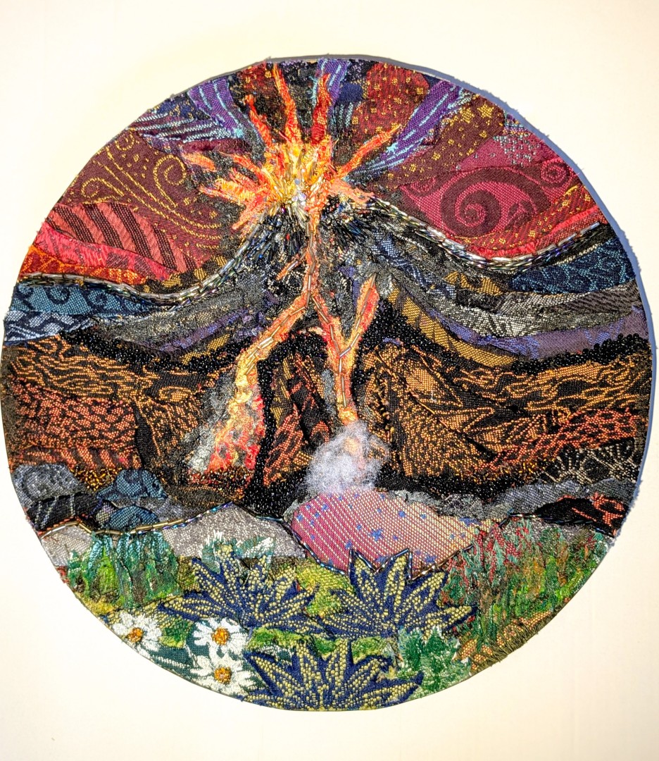 Volcano 2, Mixed media