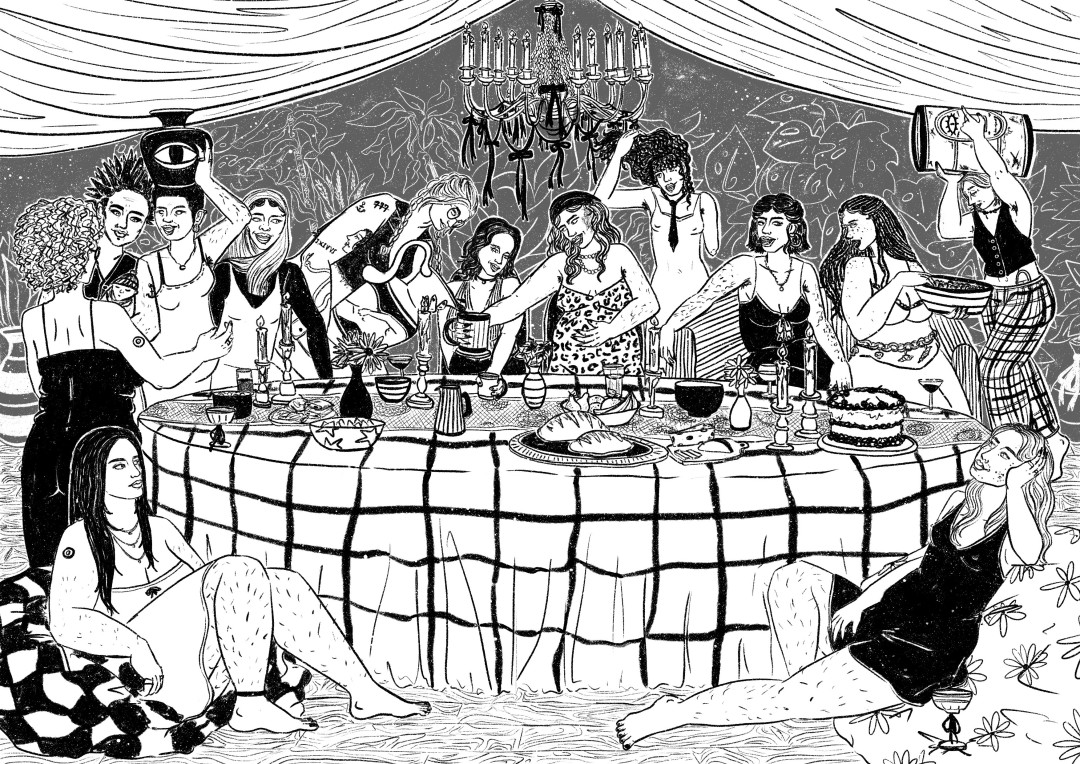 Who Cooked The Last Supper?, Print