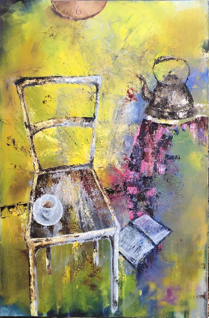 Coffee Retro, Painting