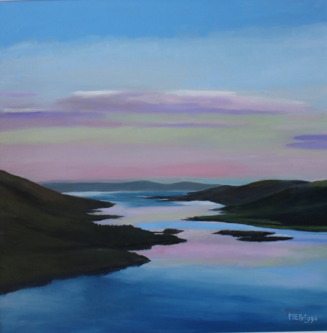 Burnt Isles winter Light, Painting