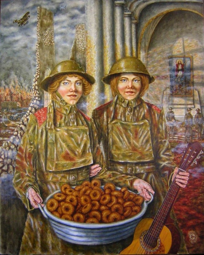 McAllister Sisters, WW1, France