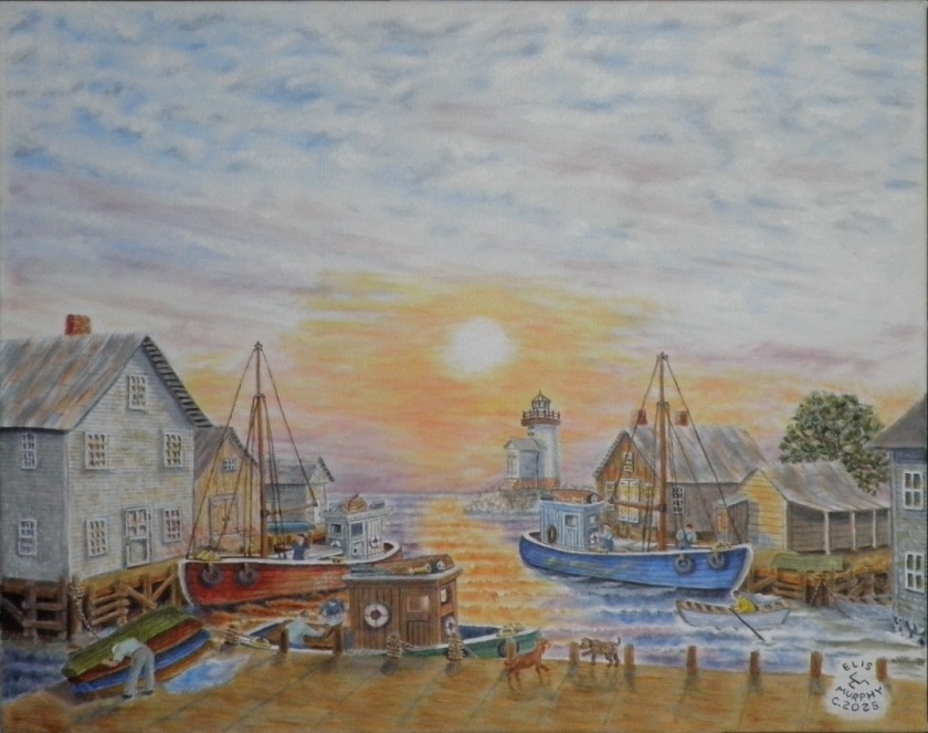 Harbor Dawn 1928