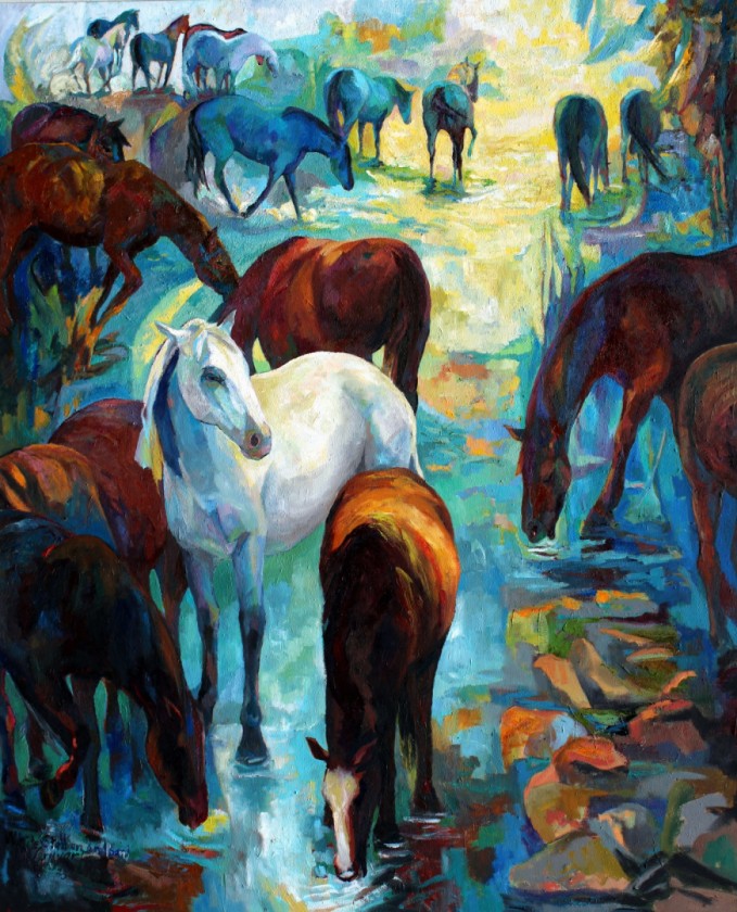  White Stallion and Band