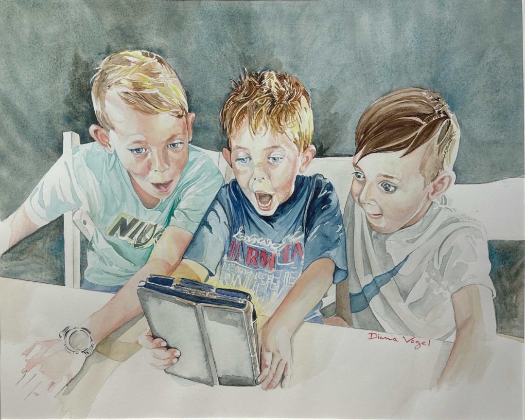Americas Past Time - Painting