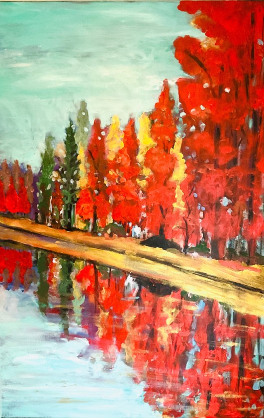Fall's Fiery Echo