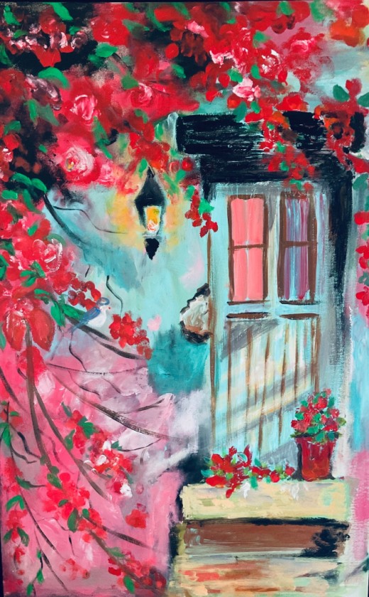Whispers at the Garden Door