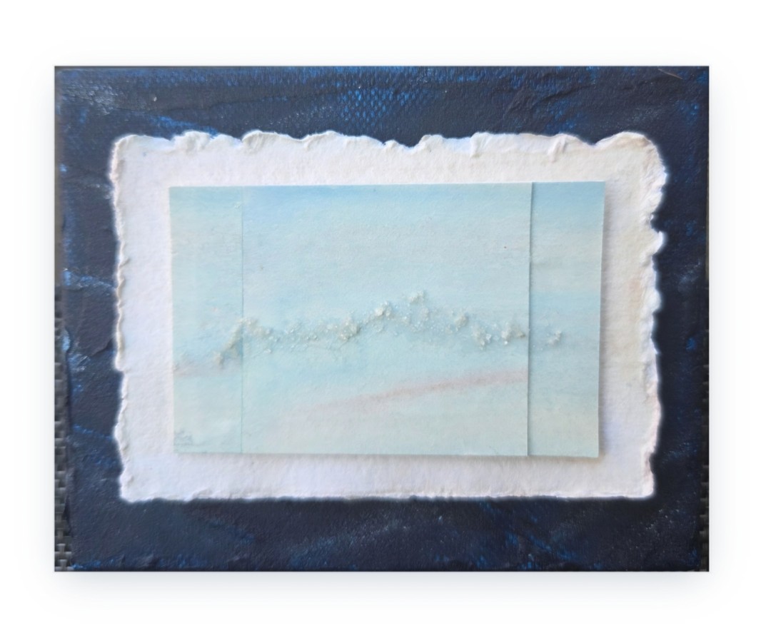 Fleeting Mountain - Mixed Media