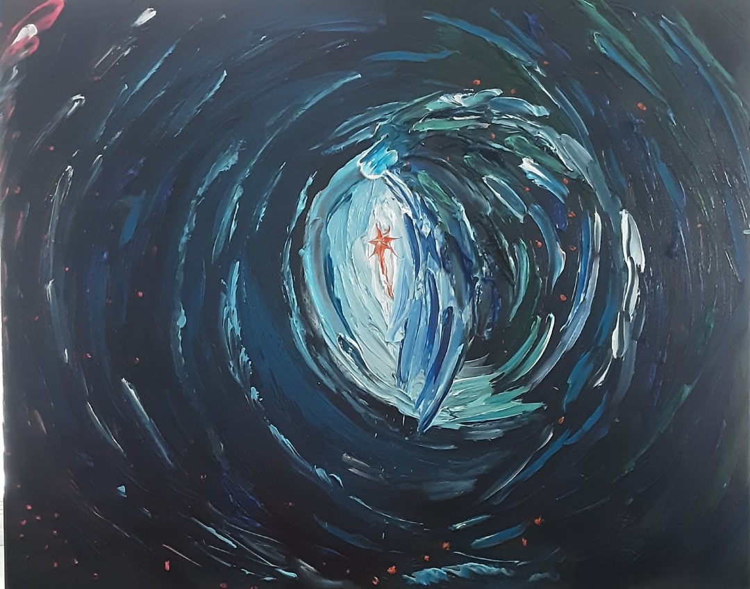 Illusions  - artwork by Leah  Kraniak :  Abstract, Abstract, Oil, Canvas