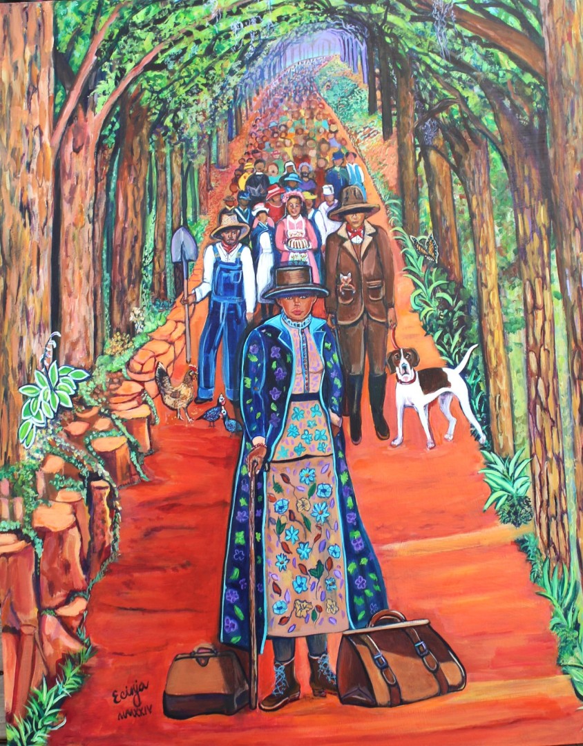 Seeking Hope on Canopy Road, Art